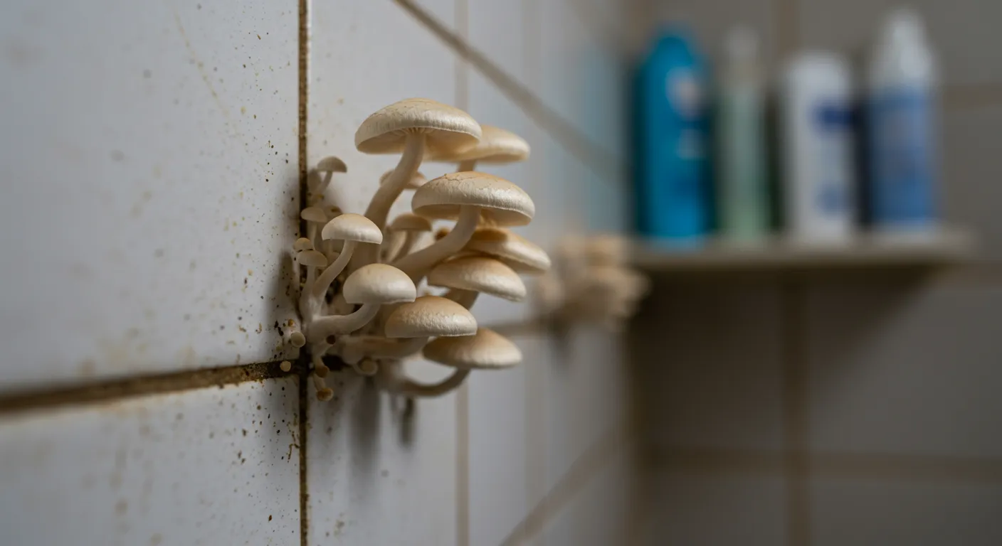 Bathroom Mushroom removal technique