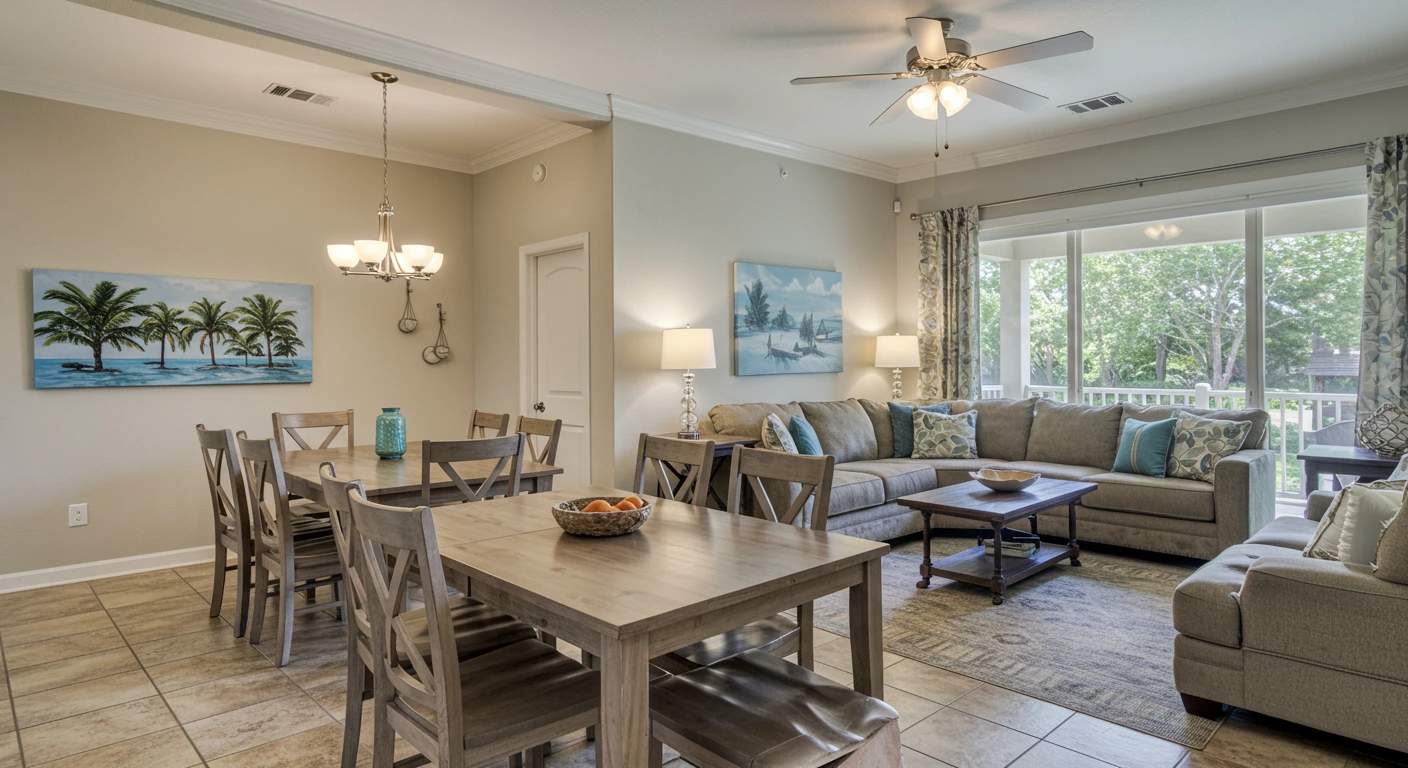 Dining and Living Area
