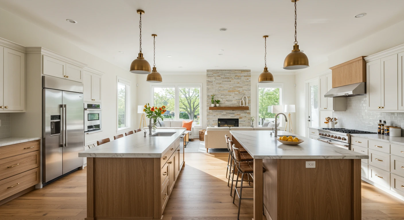 Family Living & Kitchen Space