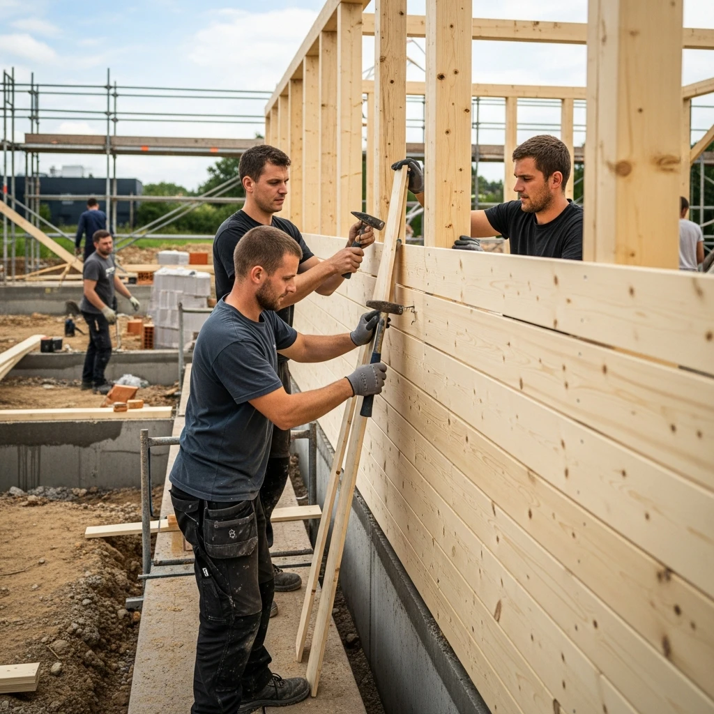 Brikawood building blocks