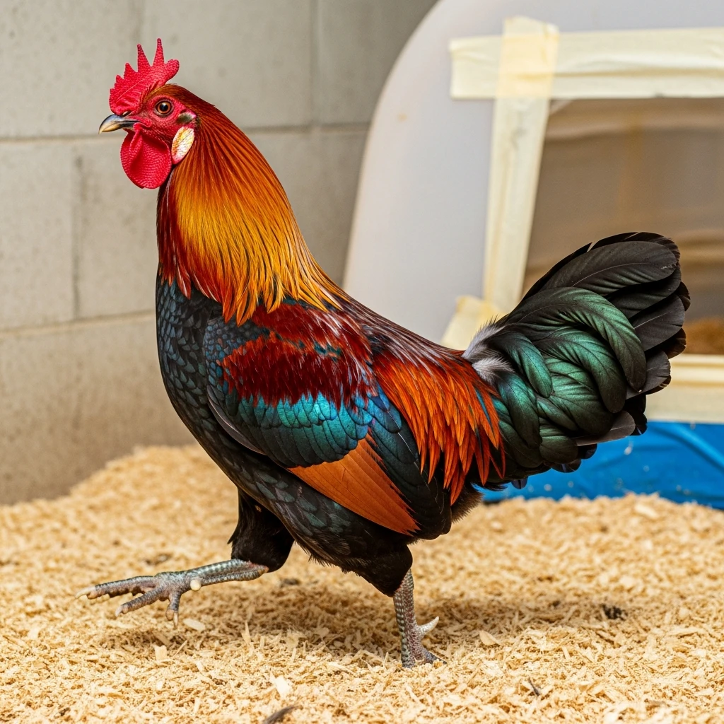 Ameraucana Rooster