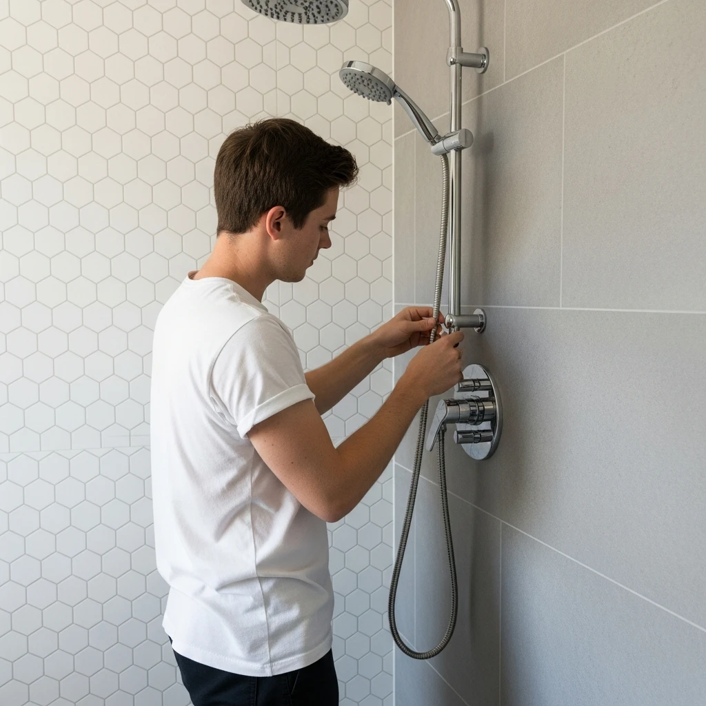 Remove Handles of Delta Shower without Visible Screws