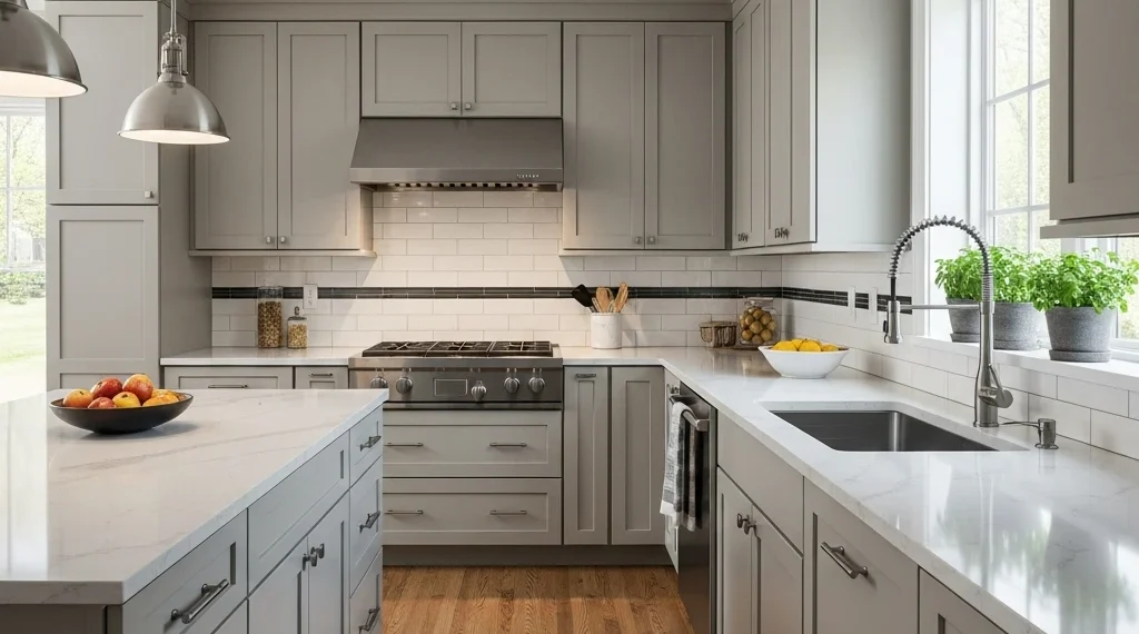 Pre-Assembled Cabinets Kitchen