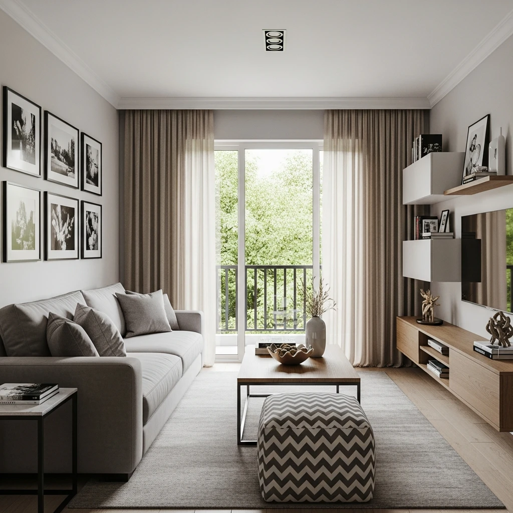 Windows Design for curtain